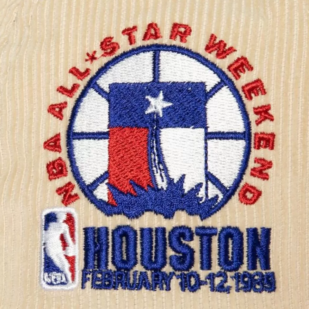 Headwear Mitchell & Ness -2 Tone Team Cord Fitted Hwc Houston Rockets