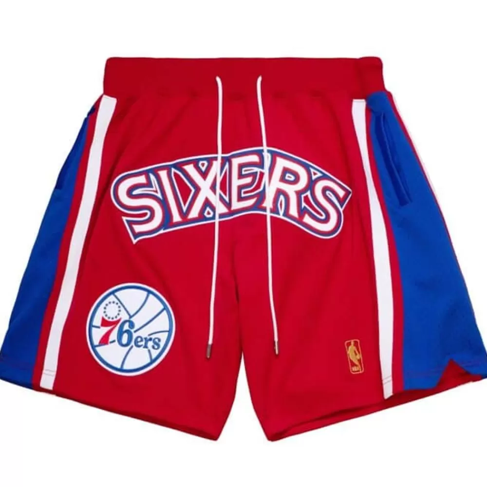 Shorts Mitchell & Ness -Just Don Ninety Six Shorts Philadelphia 76Ers 1996-97
