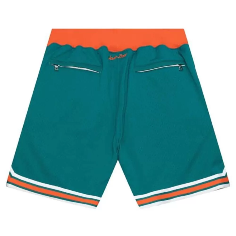 Shorts Mitchell & Ness -Just Don Throwbacks Short Miami Dolphins