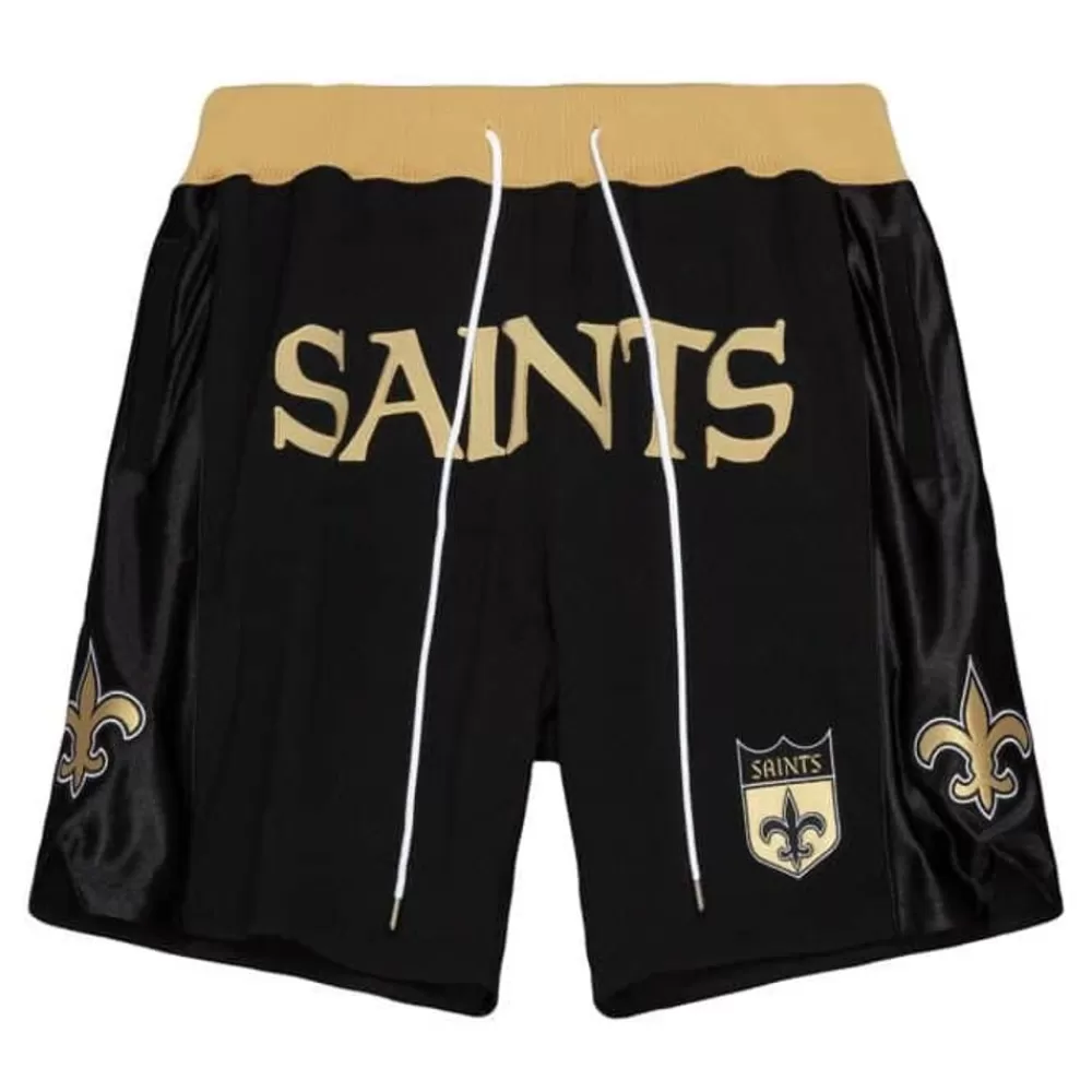 Shorts Mitchell & Ness -Just Don Throwbacks Short New Orleans Saints