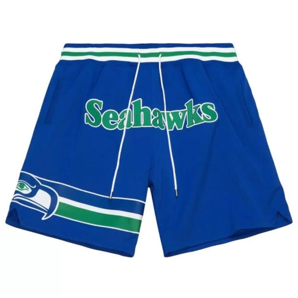 Shorts Mitchell & Ness -Just Don Throwbacks Short Seattle Seahawks