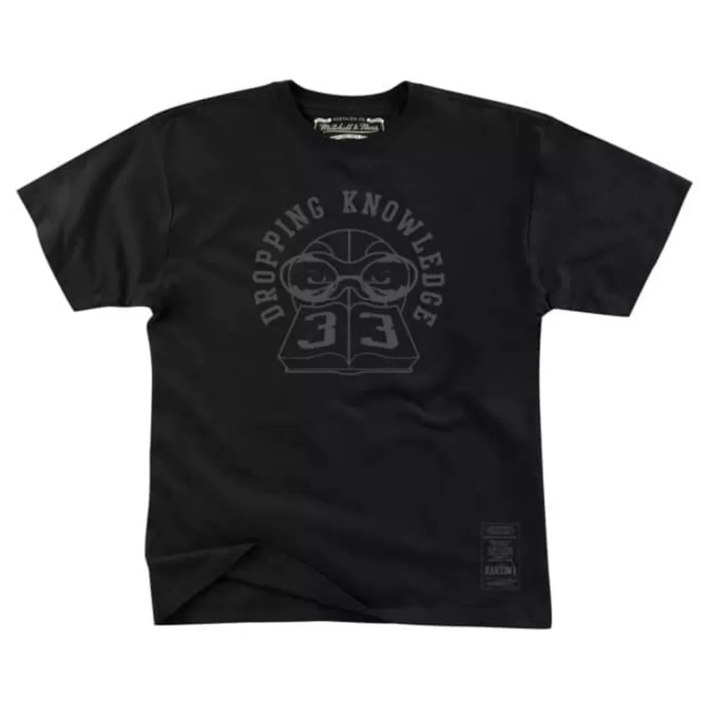 Apparel Mitchell & Ness T-Shirts & Tops-M&N Dropping Knowledge Open Book Tee