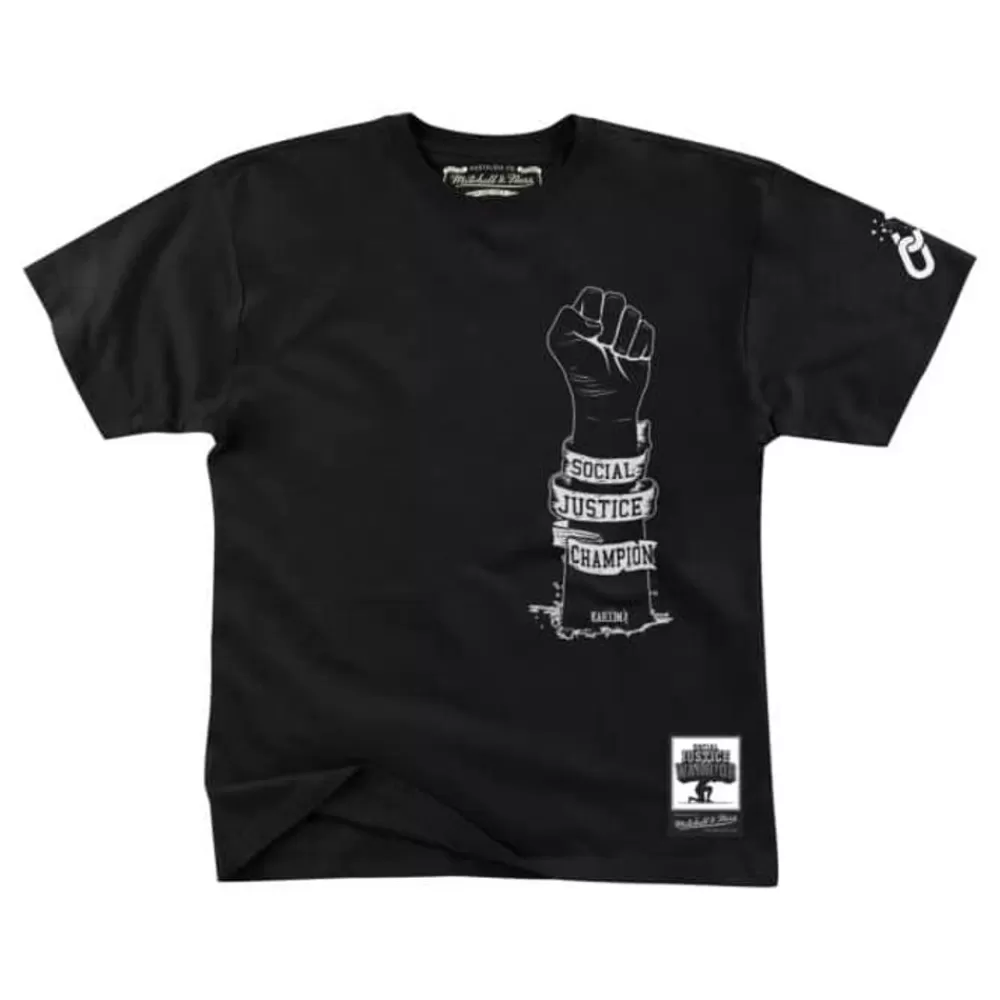 Apparel Mitchell & Ness T-Shirts & Tops-M&N Social Justice Championship Tee