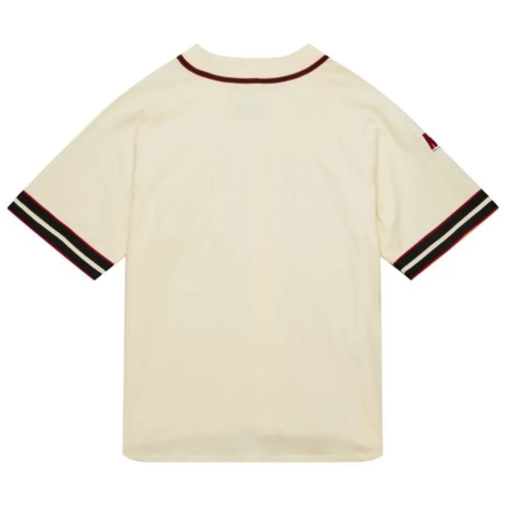 Apparel Mitchell & Ness T-Shirts & Tops-M&N X Melody Ehsani Baseball Jersey Philadelphia 76Ers