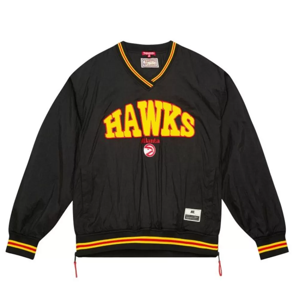 Apparel Mitchell & Ness T-Shirts & Tops-M&N X Melody Ehsani Shooting Shirt Atlanta Hawks