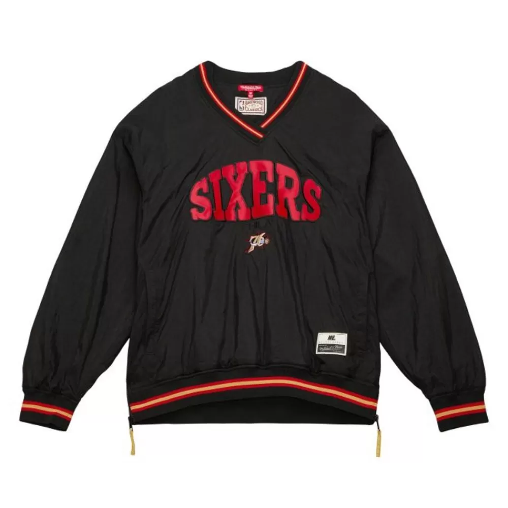 Apparel Mitchell & Ness T-Shirts & Tops-M&N X Melody Ehsani Shooting Shirt Philadelphia 76Ers