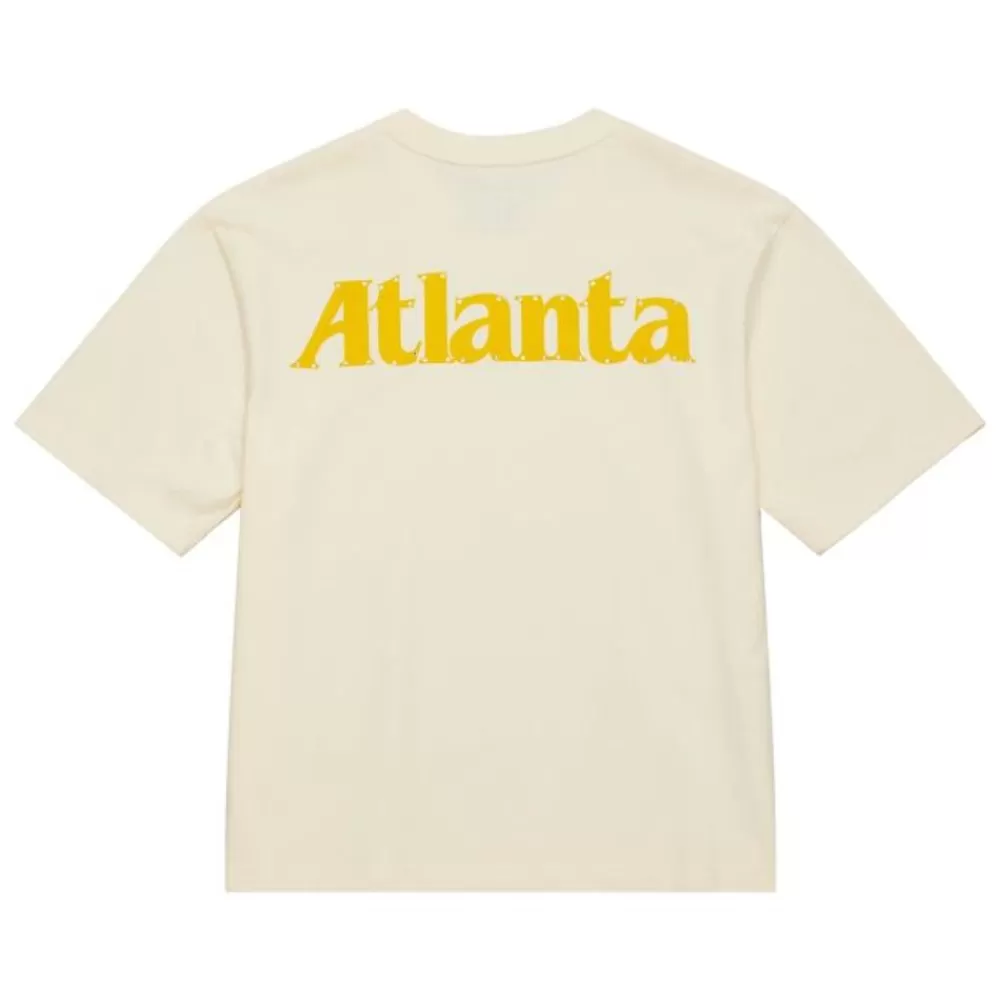 Apparel Mitchell & Ness T-Shirts & Tops-M&N X Melody Ehsani Ss Tee Atlanta Hawks
