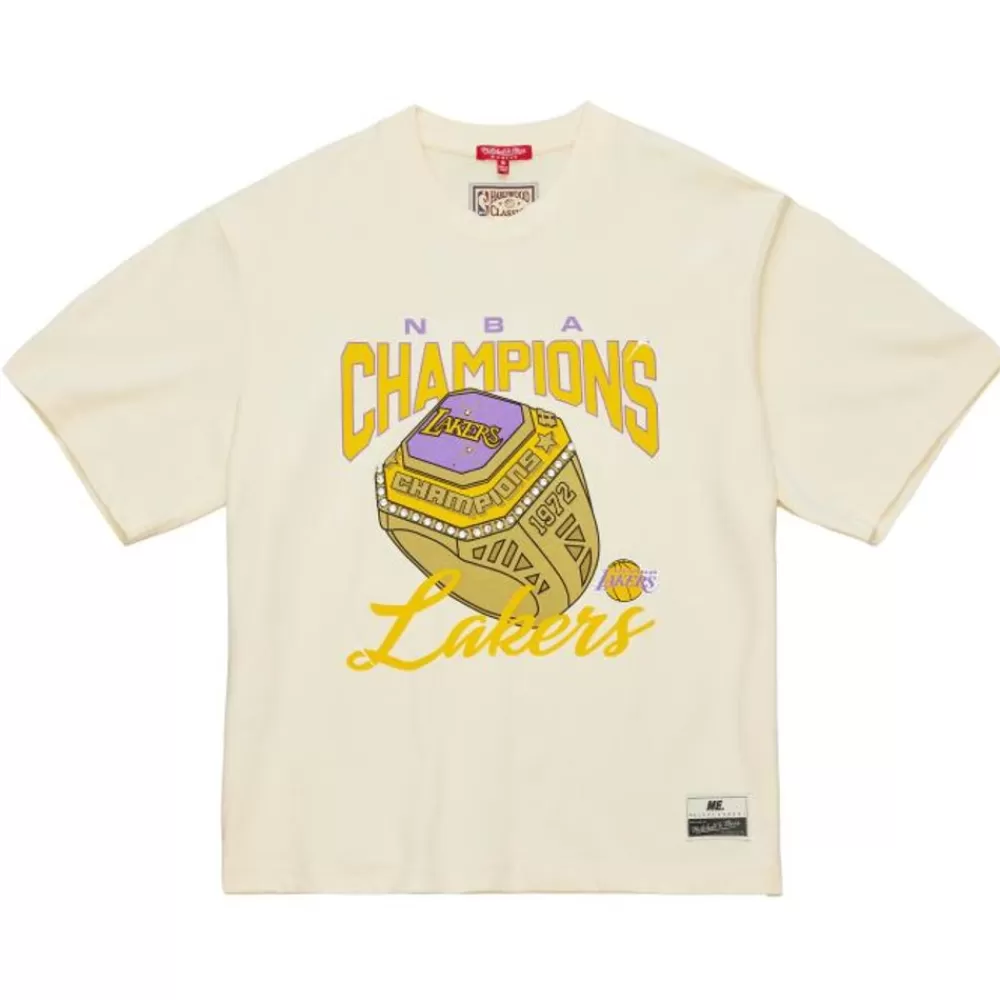 Apparel Mitchell & Ness T-Shirts & Tops-M&N X Melody Ehsani Ss Tee Los Angeles Lakers