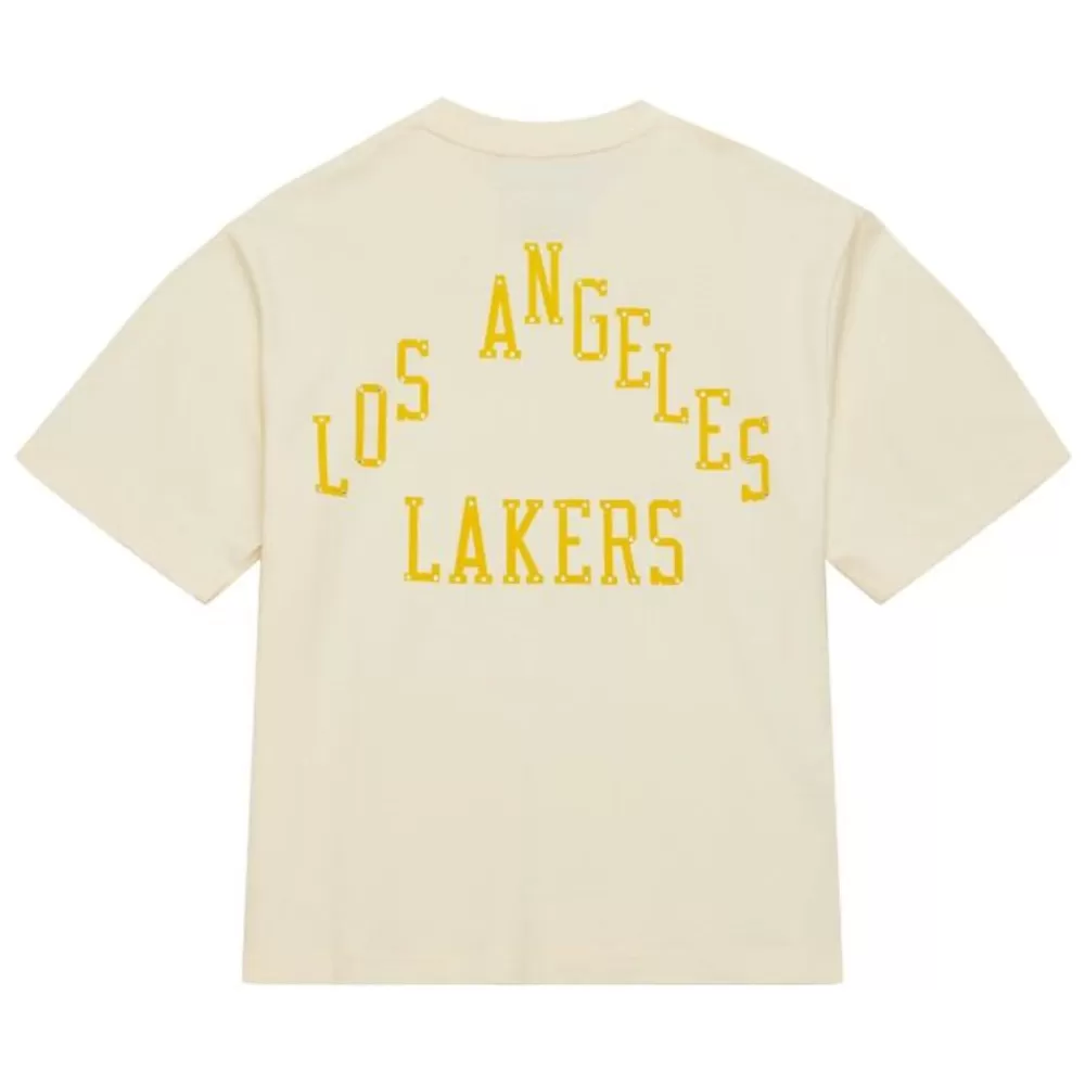 Apparel Mitchell & Ness T-Shirts & Tops-M&N X Melody Ehsani Ss Tee Los Angeles Lakers