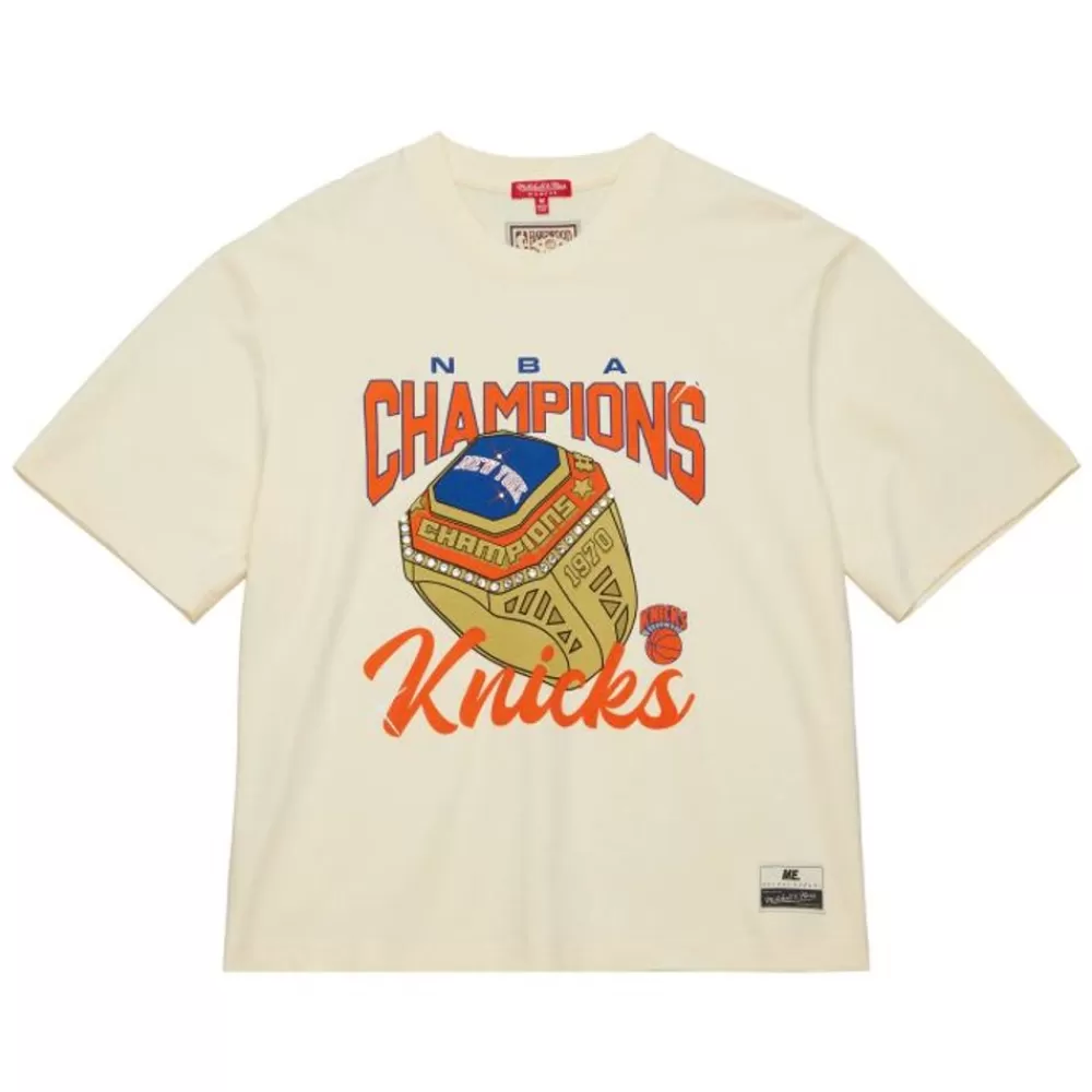 Apparel Mitchell & Ness T-Shirts & Tops-M&N X Melody Ehsani Ss Tee New York Knicks