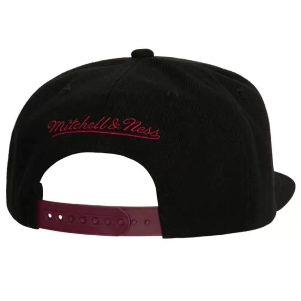 Headwear Mitchell & Ness -Retro Lock Up Snapback Colorado Avalanche