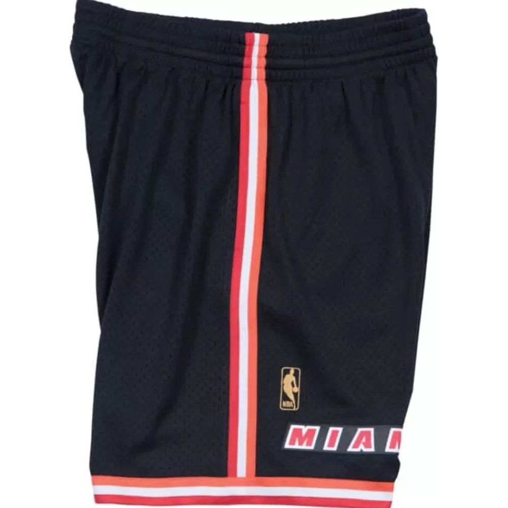Shorts Mitchell & Ness -Swingman Shorts Miami Heat Road 1996-97