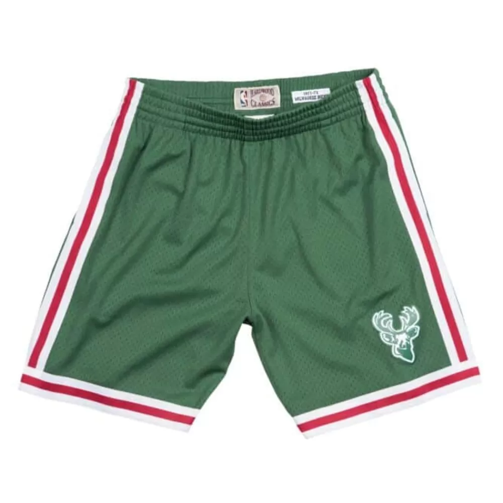 Shorts Mitchell & Ness -Swingman Shorts Milwaukee Bucks Road 1971-72