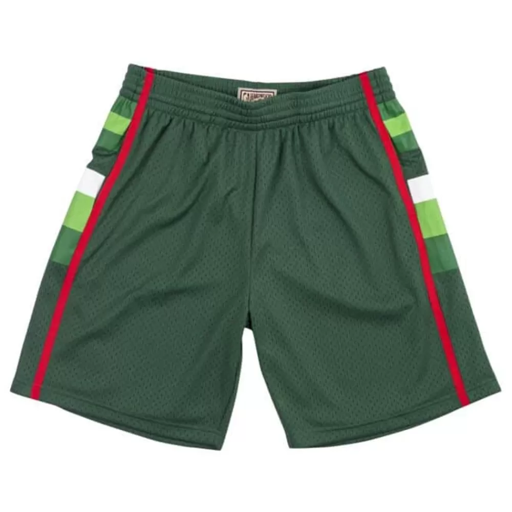 Shorts Mitchell & Ness -Swingman Shorts Milwaukee Bucks Road 1983-84