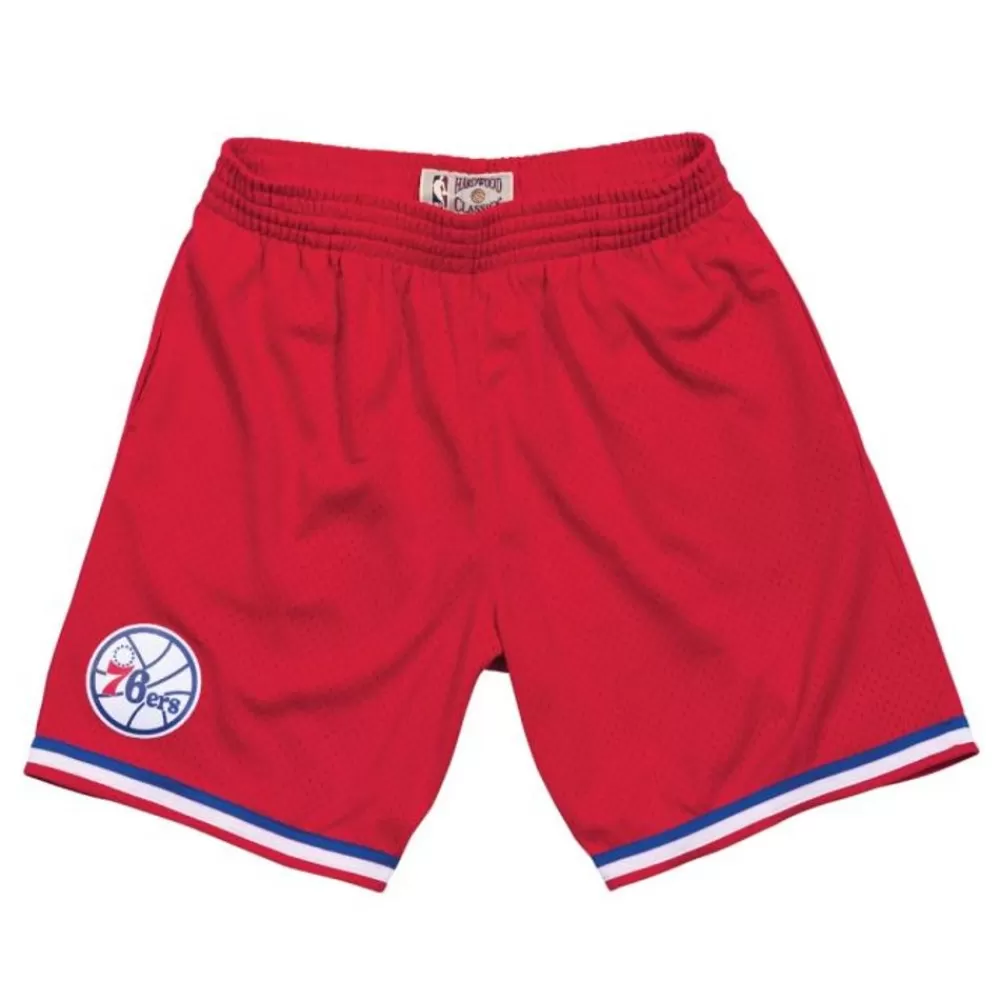 Shorts Mitchell & Ness -Swingman Shorts Philadelphia 76Ers Road 1982-83