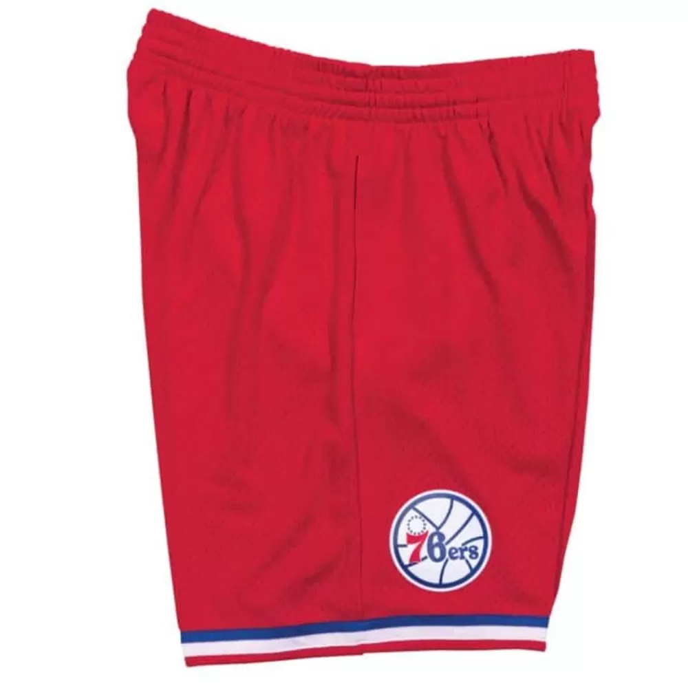 Shorts Mitchell & Ness -Swingman Shorts Philadelphia 76Ers Road 1982-83