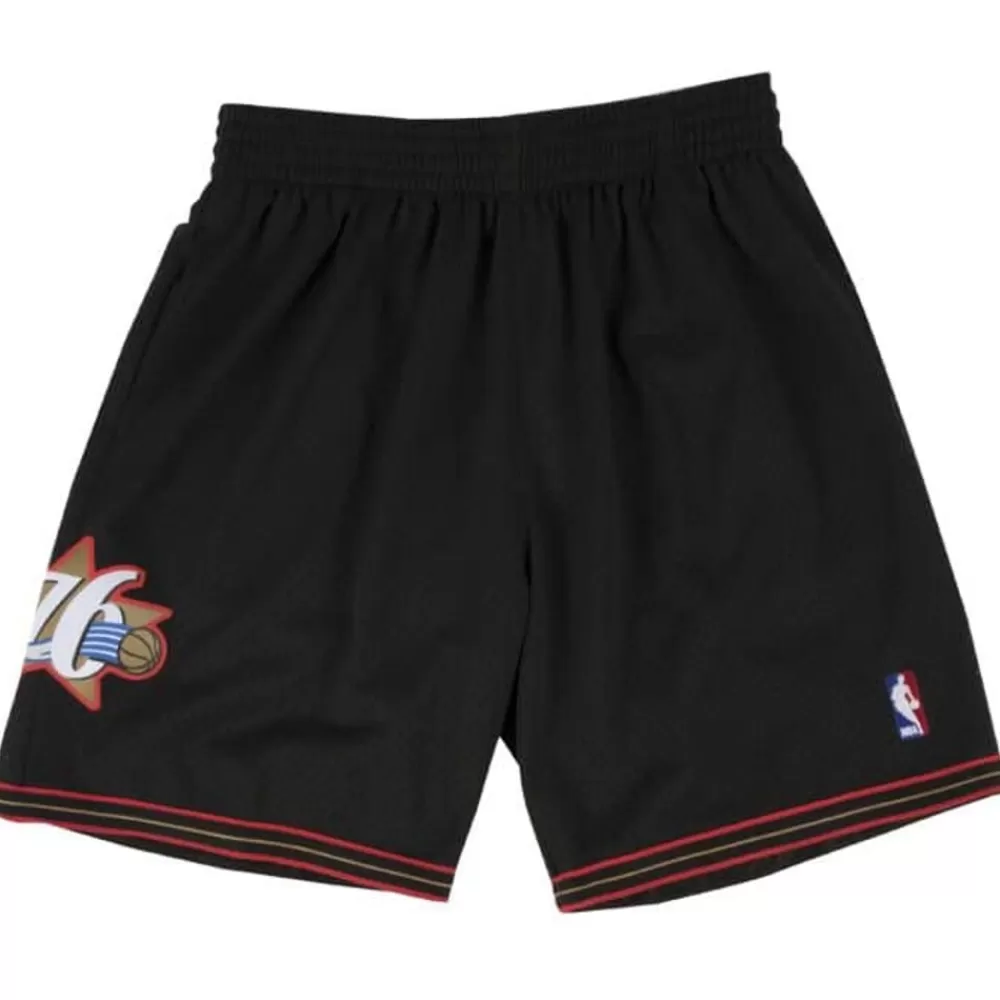 Shorts Mitchell & Ness -Swingman Shorts Philadelphia 76Ers Road 2000-01