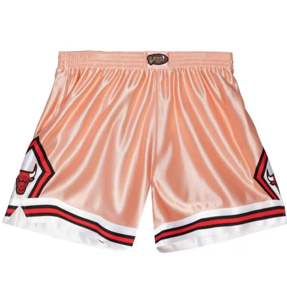 Apparel Mitchell & Ness Shorts-Womens 75Th Anniversary Rose Gold Shorts Chicago Bulls