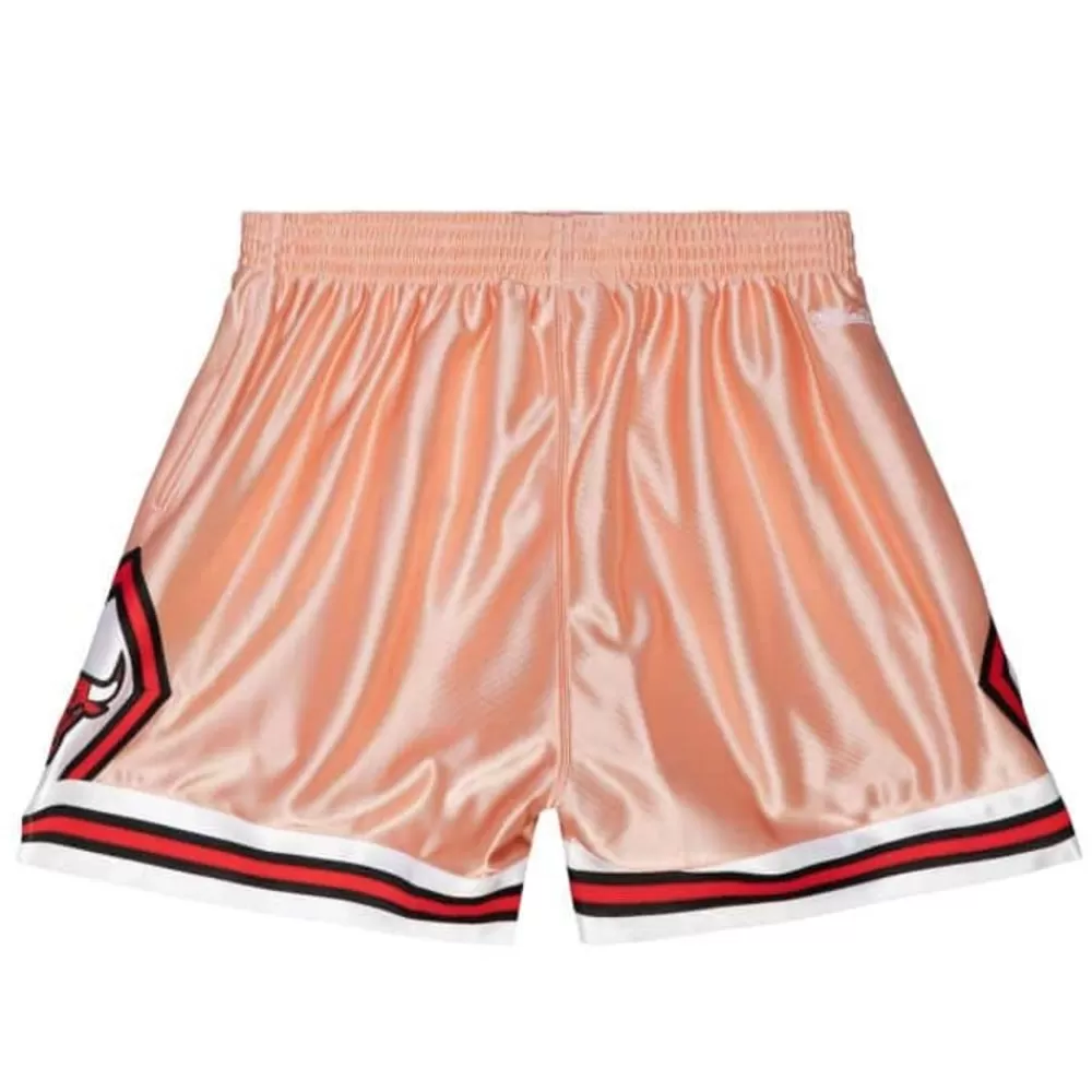 Apparel Mitchell & Ness Shorts-Womens 75Th Anniversary Rose Gold Shorts Chicago Bulls