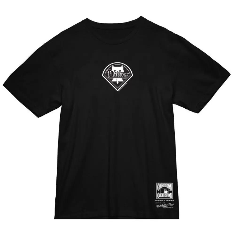 Apparel Mitchell & Ness T-Shirts & Tops-Women'S Basic Logo 1 Philadelphia Phillies