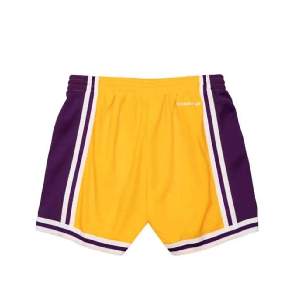 Apparel Mitchell & Ness Shorts-Women'S Big Face 3.0 Shorts Los Angeles Lakers