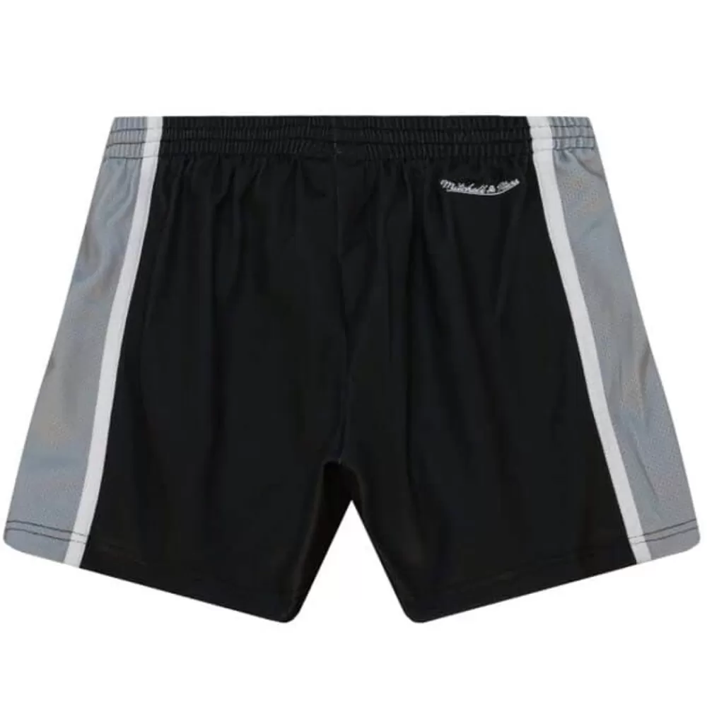 Apparel Mitchell & Ness Shorts-Womens Big Face 3.0 Shorts Oakland Raiders