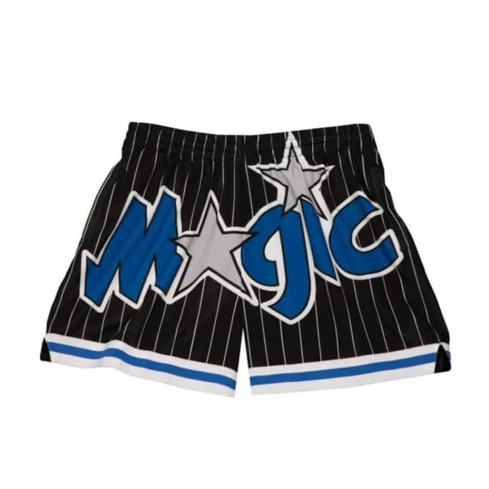Apparel Mitchell & Ness Shorts-Women'S Big Face 3.0 Shorts Orlando Magic