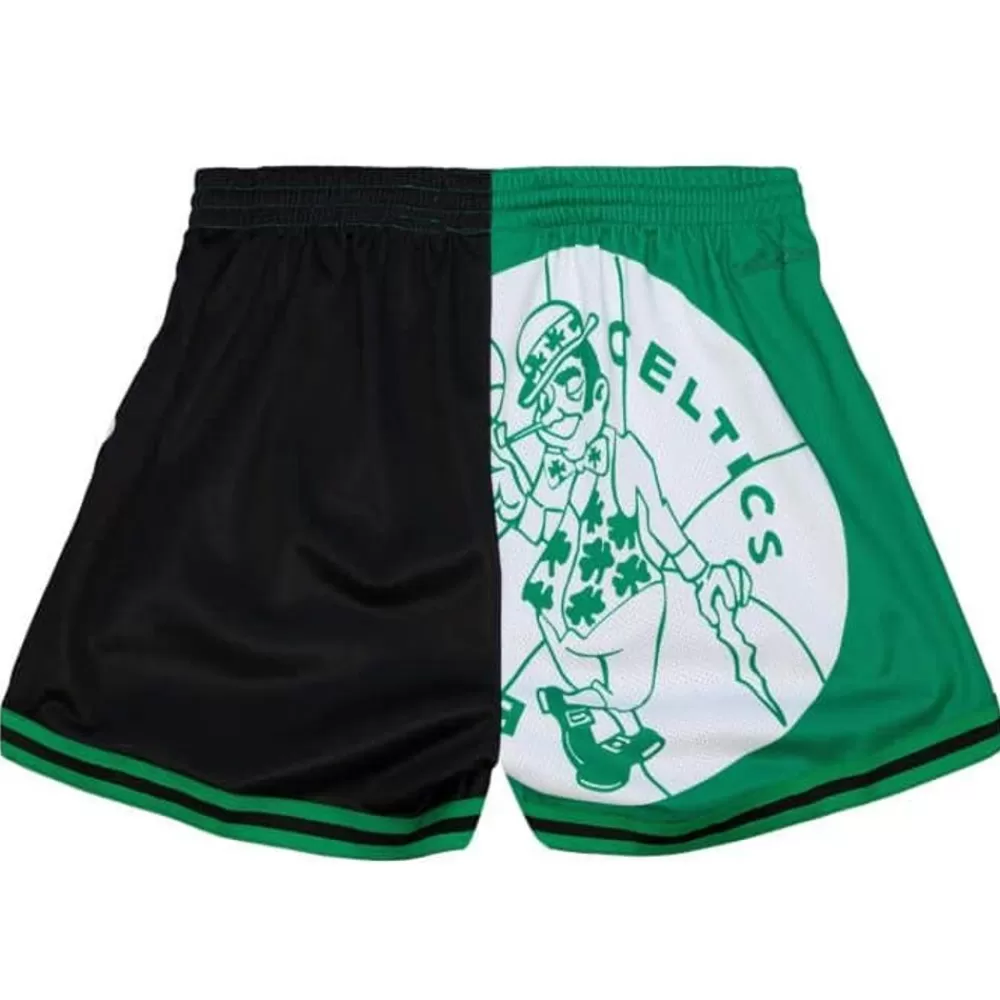 Apparel Mitchell & Ness Shorts-Womens Big Face Shorts 5.0 Boston Celtics