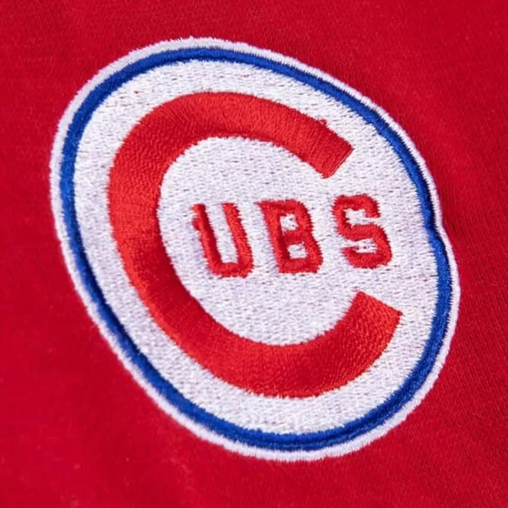 Apparel Mitchell & Ness Hoodies & Sweatshirts-Women'S Color Block Crew 2.0 Chicago Cubs