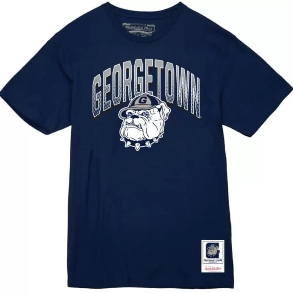 Apparel Mitchell & Ness T-Shirts & Tops-Women'S Halftime Tee Georgetown University