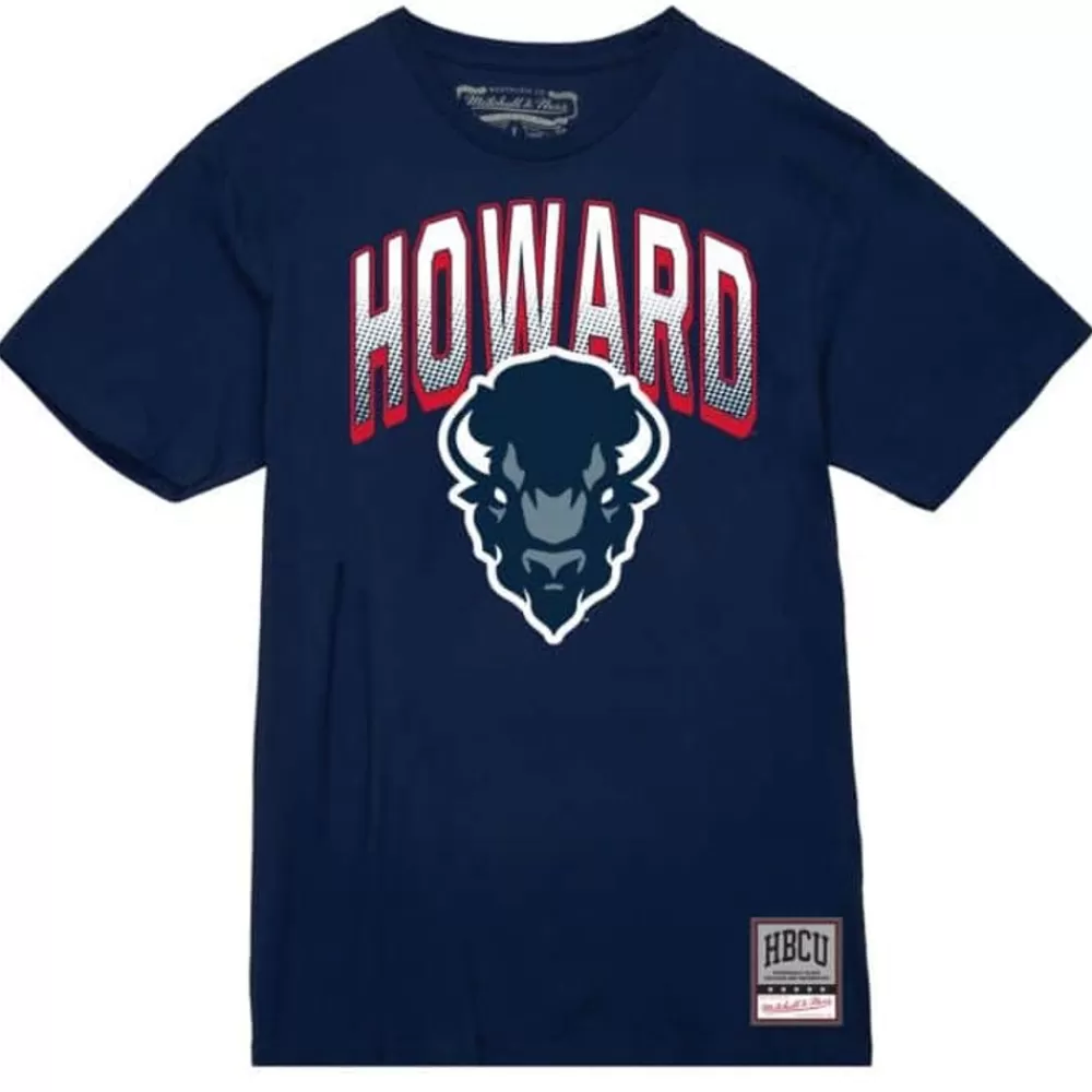Apparel Mitchell & Ness T-Shirts & Tops-Women'S Halftime Tee Howard University