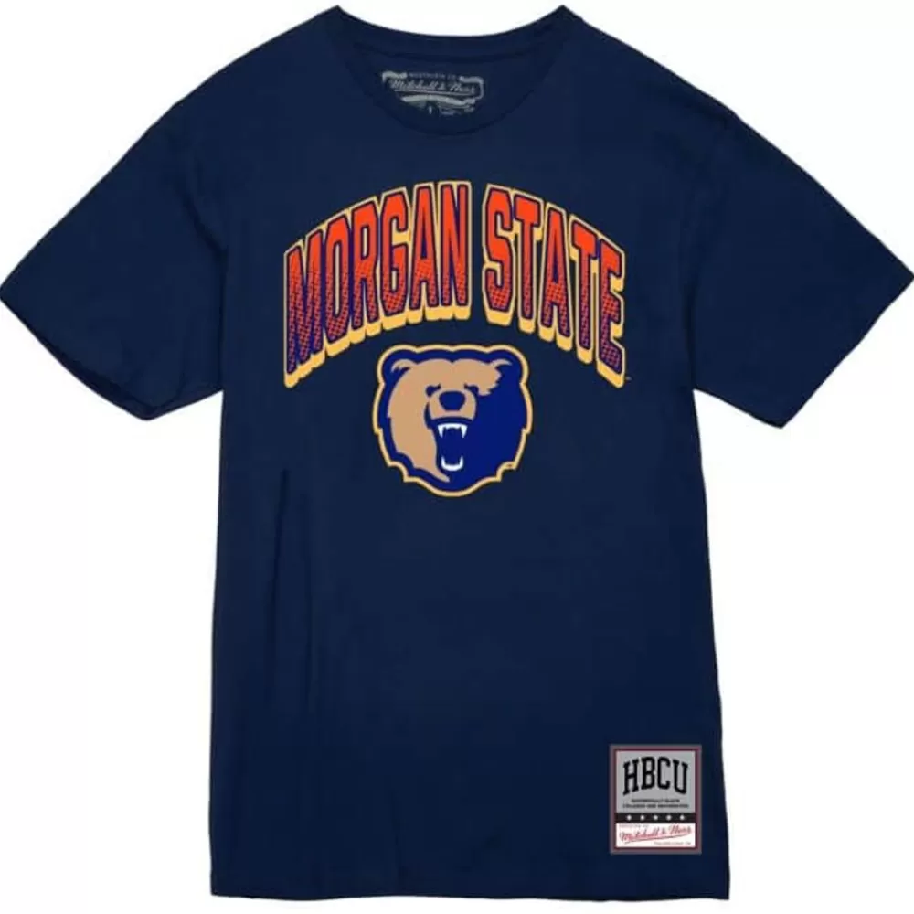 Apparel Mitchell & Ness T-Shirts & Tops-Women'S Halftime Tee Morgan State University