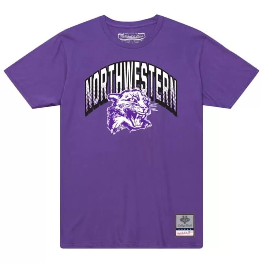 Apparel Mitchell & Ness T-Shirts & Tops-Women'S Halftime Tee Northwestern University