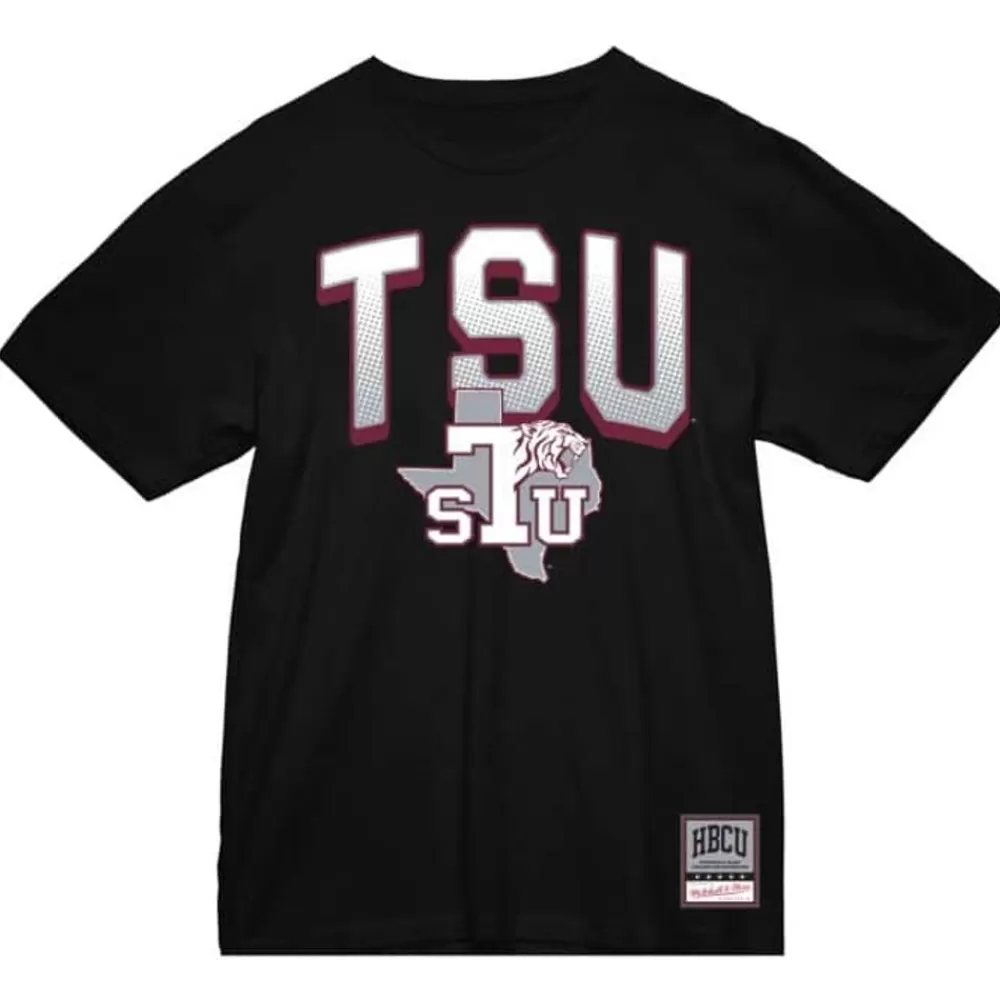 Apparel Mitchell & Ness T-Shirts & Tops-Women'S Halftime Tee Texas Southern University
