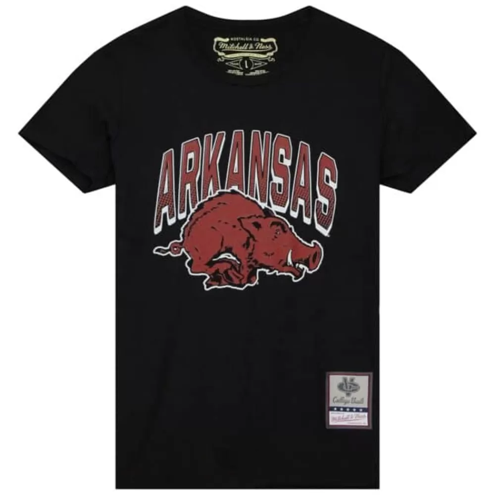 Apparel Mitchell & Ness T-Shirts & Tops-Women'S Halftime Tee University Of Arkansas