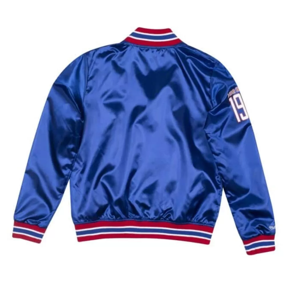 Apparel Mitchell & Ness Jackets & Outerwear-Women'S Lightweight Satin Jacket Nba All Star