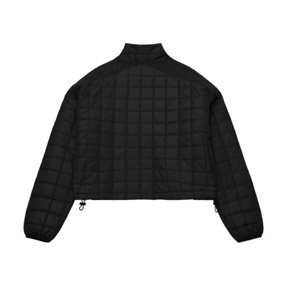 Apparel Mitchell & Ness Jackets & Outerwear-Womens Quilted Puffer Jacket New York Knicks