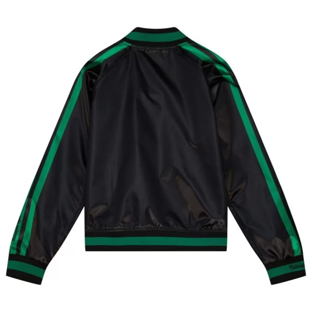 Apparel Mitchell & Ness Jackets & Outerwear-Women'S Raglan Satin Jacket Philadelphia Eagles