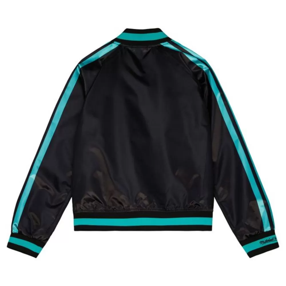 Apparel Mitchell & Ness Jackets & Outerwear-Women'S Raglan Satin Jacket San Antonio Spurs
