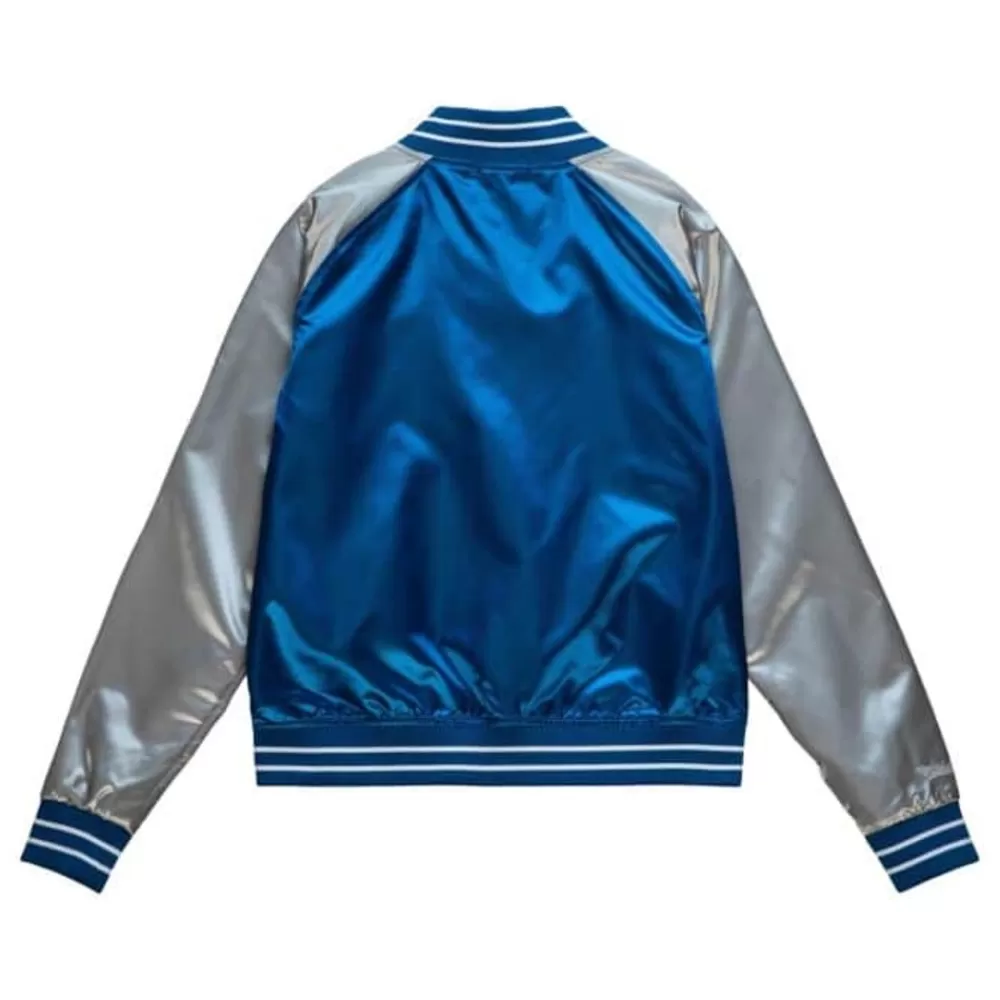 Apparel Mitchell & Ness Jackets & Outerwear-Womens Satin Jacket 2.0 Los Angeles Dodgers