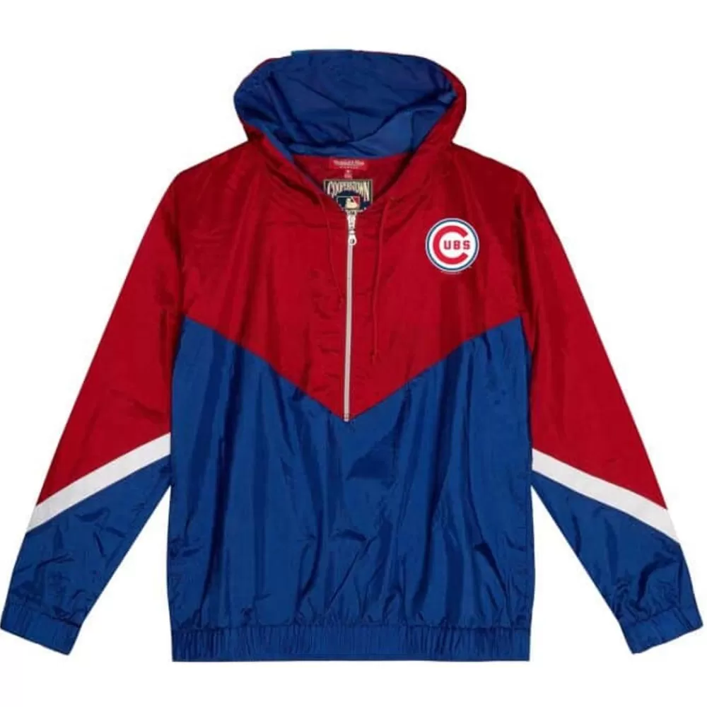 Apparel Mitchell & Ness Jackets & Outerwear-Womens Windbreaker 3.0 Chicago Cubs