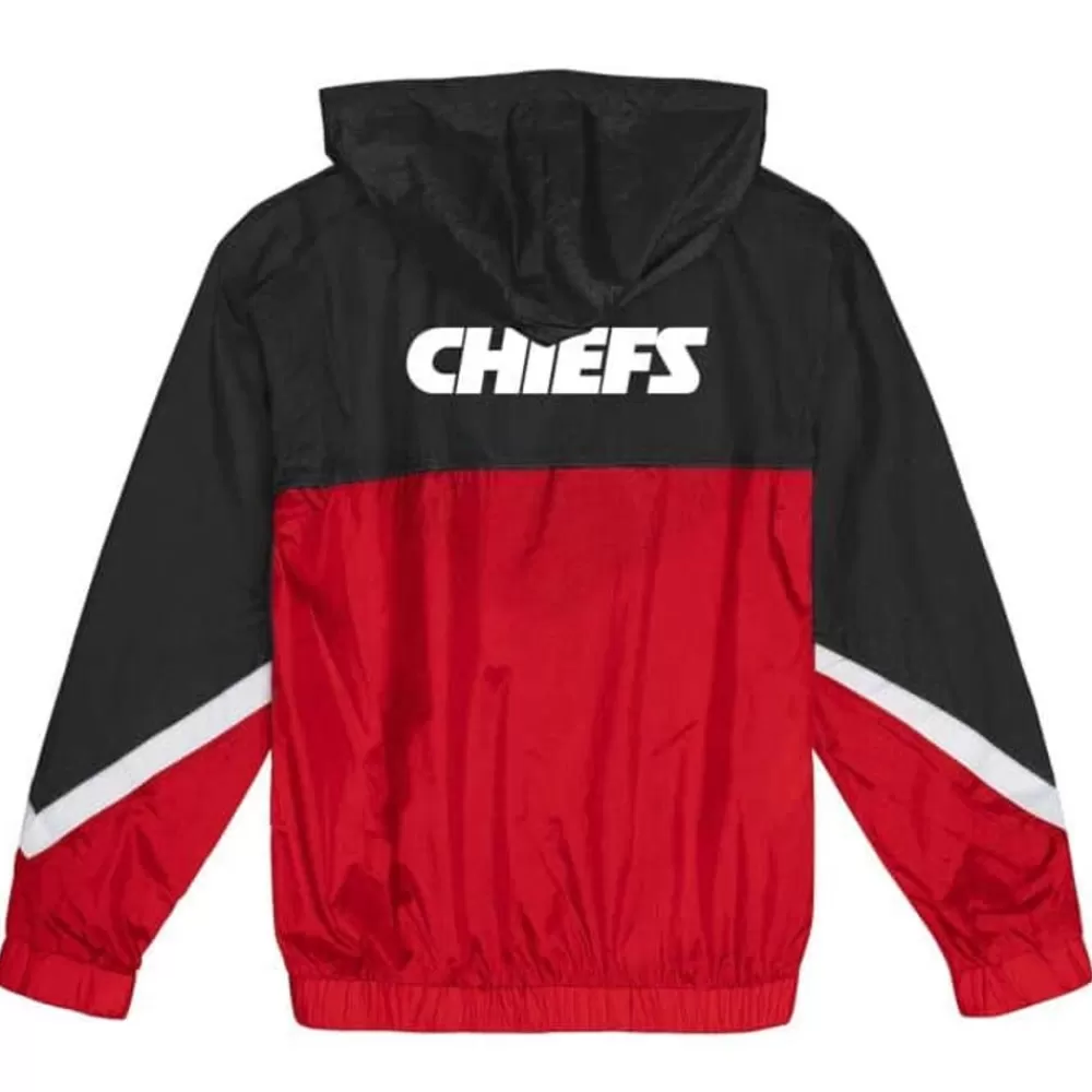 Apparel Mitchell & Ness Jackets & Outerwear-Womens Windbreaker 3.0 Kansas City Chiefs