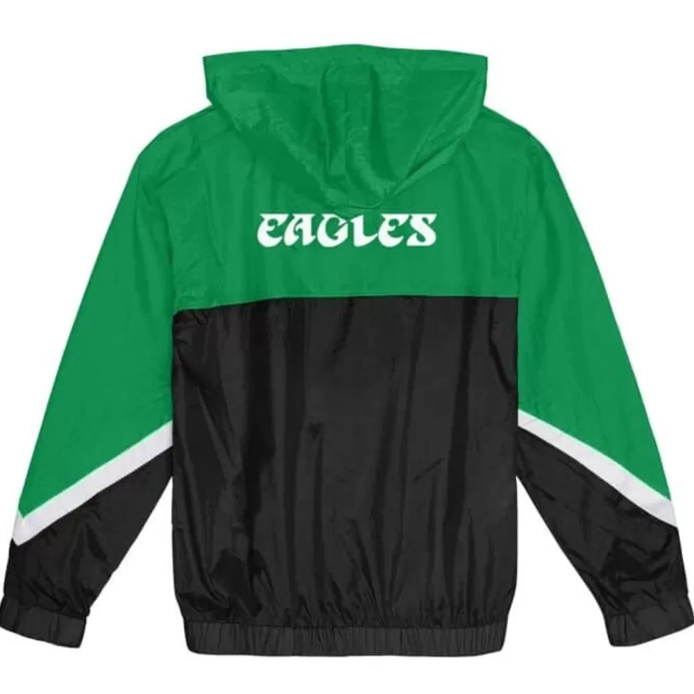 Apparel Mitchell & Ness Jackets & Outerwear-Womens Windbreaker 3.0 Philadelphia Eagles